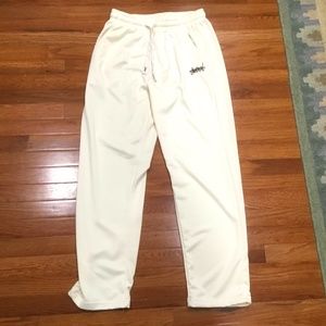 Fanheng Mens Sweatpants Cream